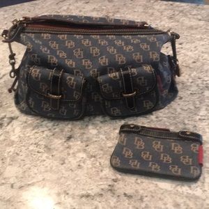 Dooney and Bourke denim purse